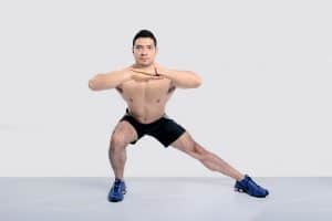 lateral lunges