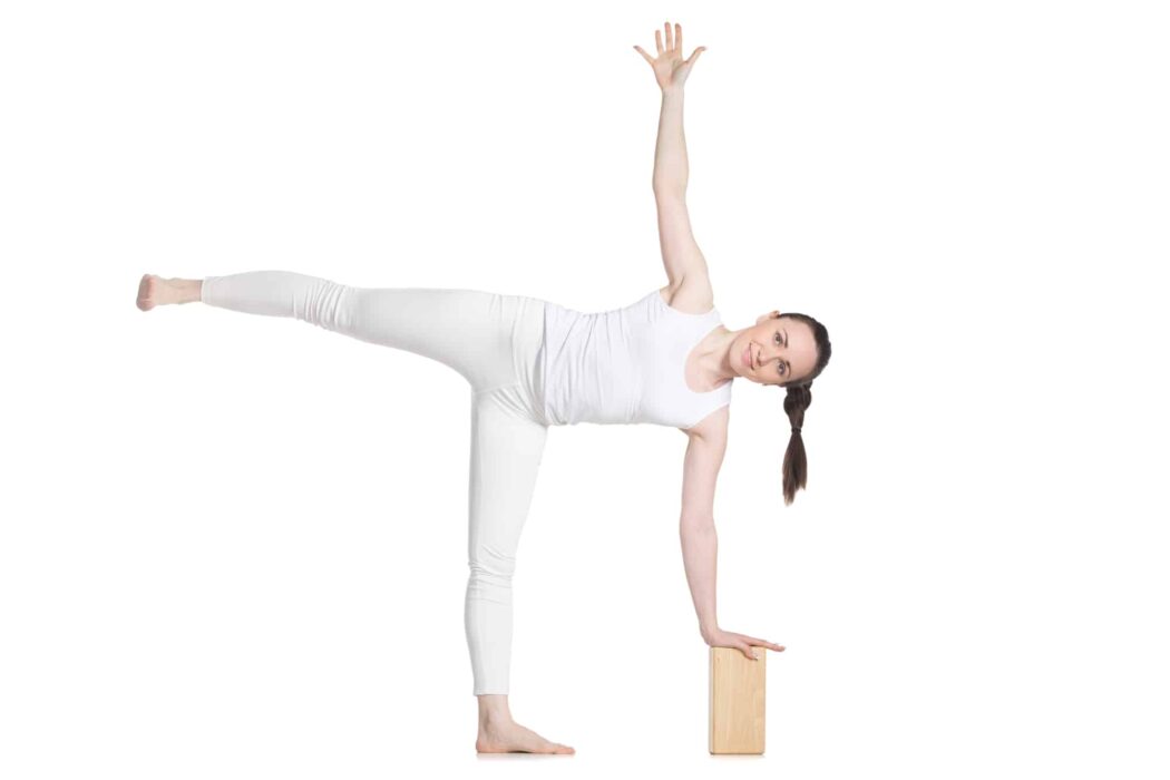 Half Moon Posture (Supported)