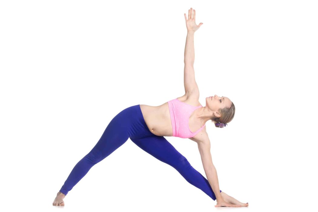 Trikonasana or Triangle Pose